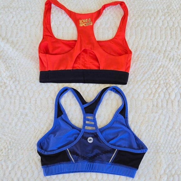 Lot of 2 Women's Sports Bras AVIA;  Love & Sports Racerback - Picture 6 of 10